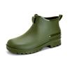 Fashion Summer New Women's Fashion Slip-on Sleeve Waterproof Outdoor Leisure All-match Non-slip Womens Rain Boots Water Shoes Size 36-41