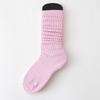 SYVISS Unisex Solid Color Scrunch Socks - Long Warm Leg Warmers, Slouch & Bubble Styles for Men and Women.