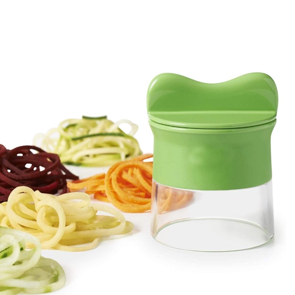 Hand Held Spiral Grater Cutter Vegetable Spiralizer Durable Kitchen Grater Spiral Slicing Cutter