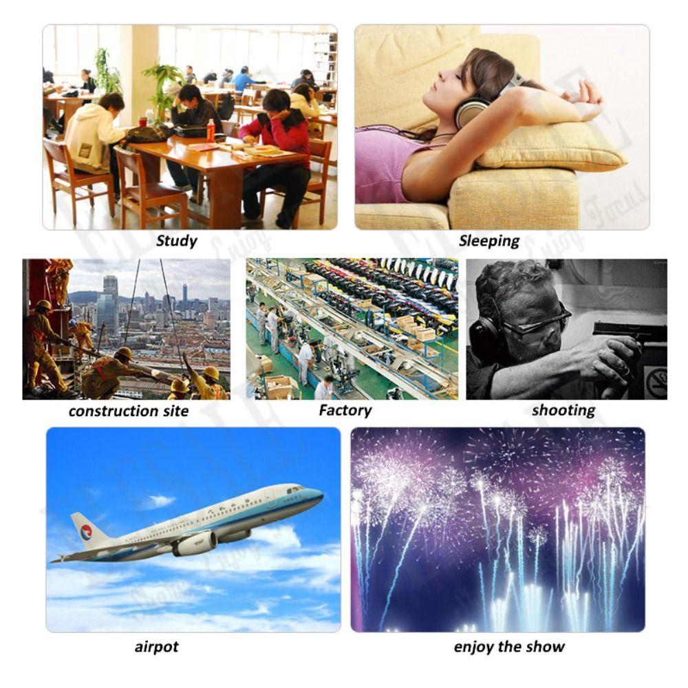 Шумоподавление Противошумные наушники SNR-35дБ Защита ушей Наушники для сна Учебы