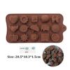 1-29 Handmade Silicone Mould Chocolate Candy Jelly Pudding Ice Mold Baking Tool