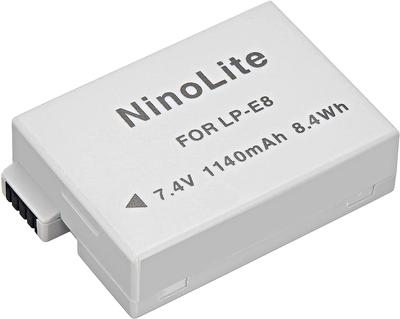 NinoLite совместимый EOS Kiss X4 X5 X6i X7i совместимый LP-E8 lpe8_t.k.gai