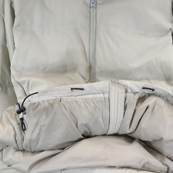 Uniqlo Бесшовная пуховая куртка M Серая Мужская Б/у