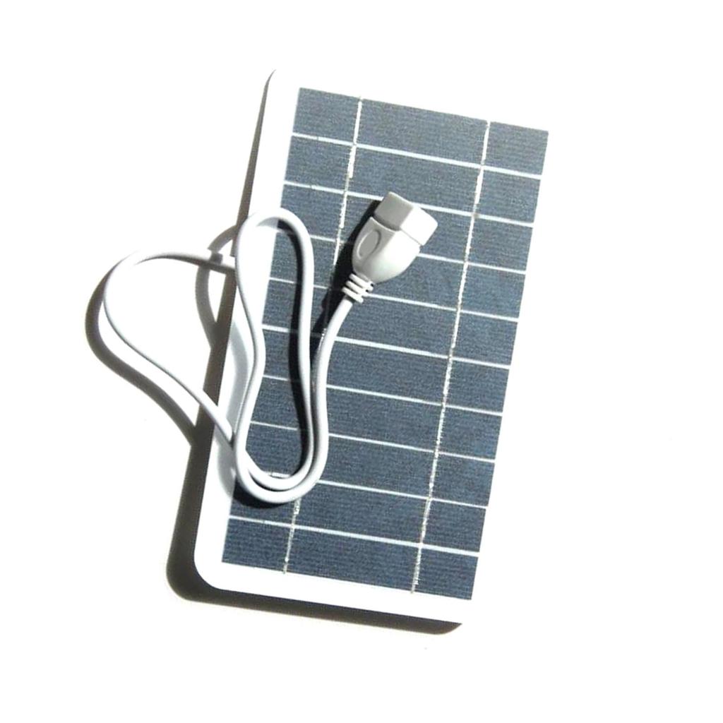 5 Вт 5 В небольшая солнечная панель с USB DIY монокристаллический кремниевый солнечный элемент водонепроницаемый кемпинг портативная солнечная панель