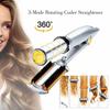 2-Way Rotating Hair Curler Straightener Automatic Curling Iron Electric Hair Brushes Ceramic Iron Hair Straightening Styler