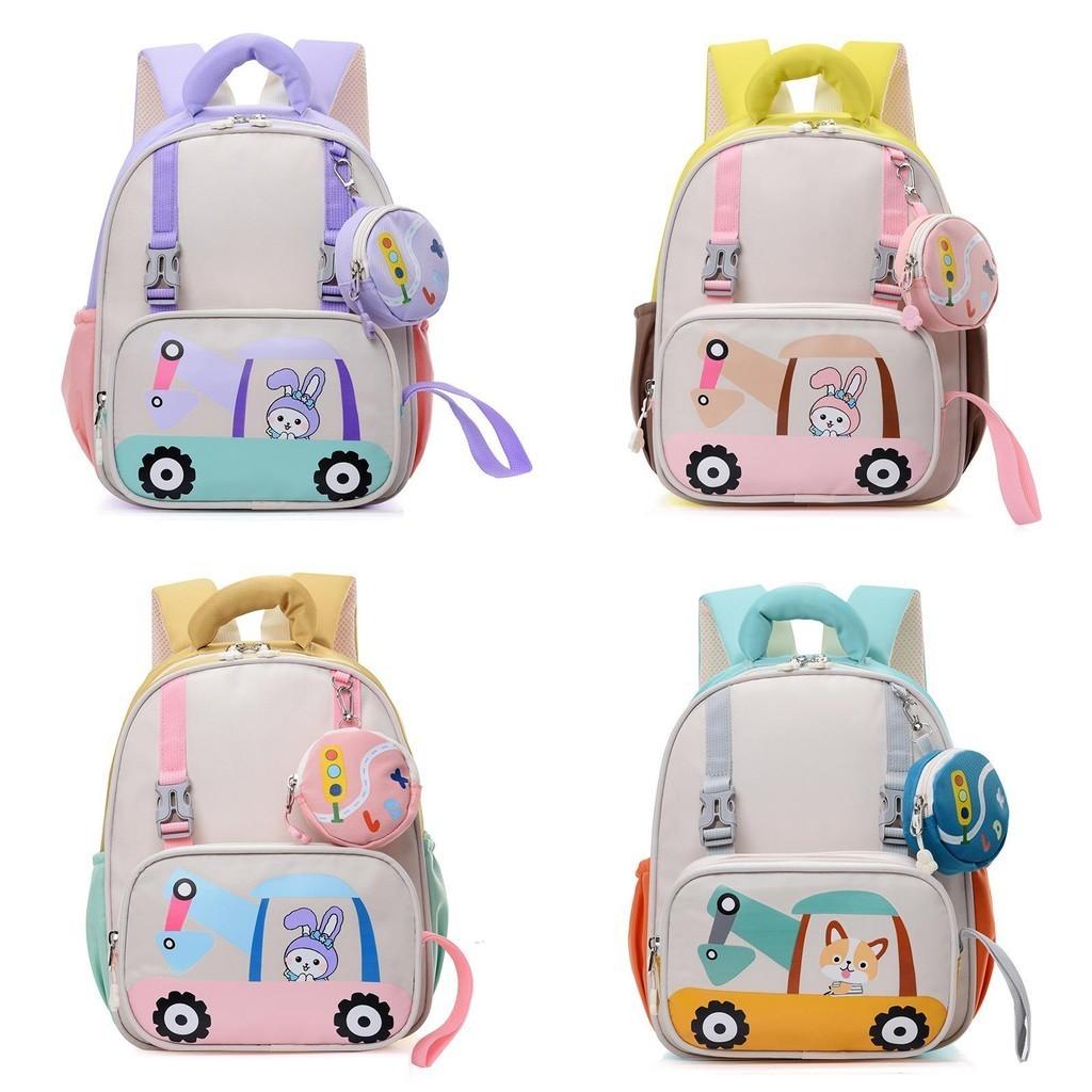 New 2024 Lightweight Kids Backpack For Kindergarten Cute Cartoon Design For Boys And Girls