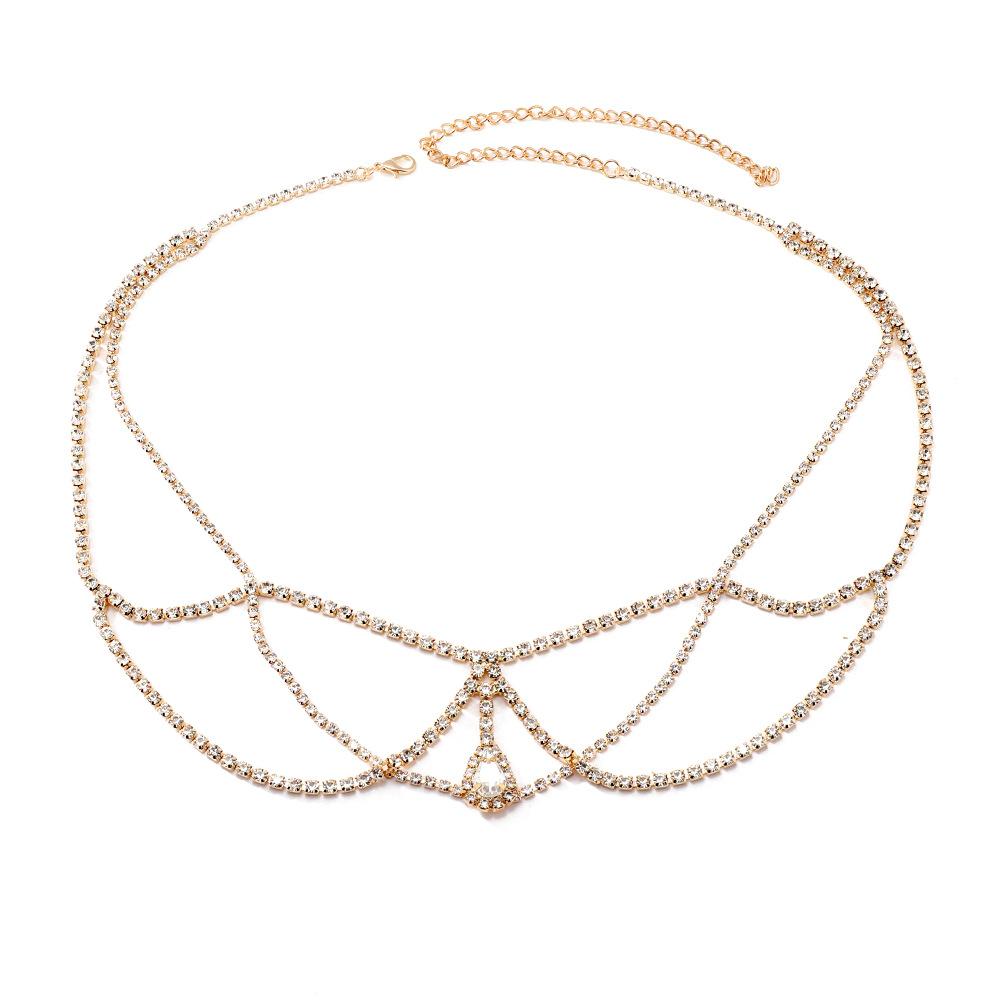 Корейская универсальная супер сказочная геометрическая цепочка для волос с бахромой из бриллиантов для женщин, модный темперамент, персонализированные модные аксессуары для волос