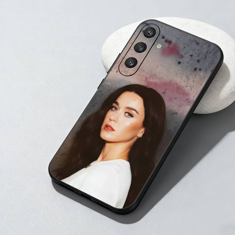 Colorful Pop K-Katy PerryS Singer Phone Case For Samsung Galaxy A73,A72,A71,A70,A52,A51 Others Soft Black Cover