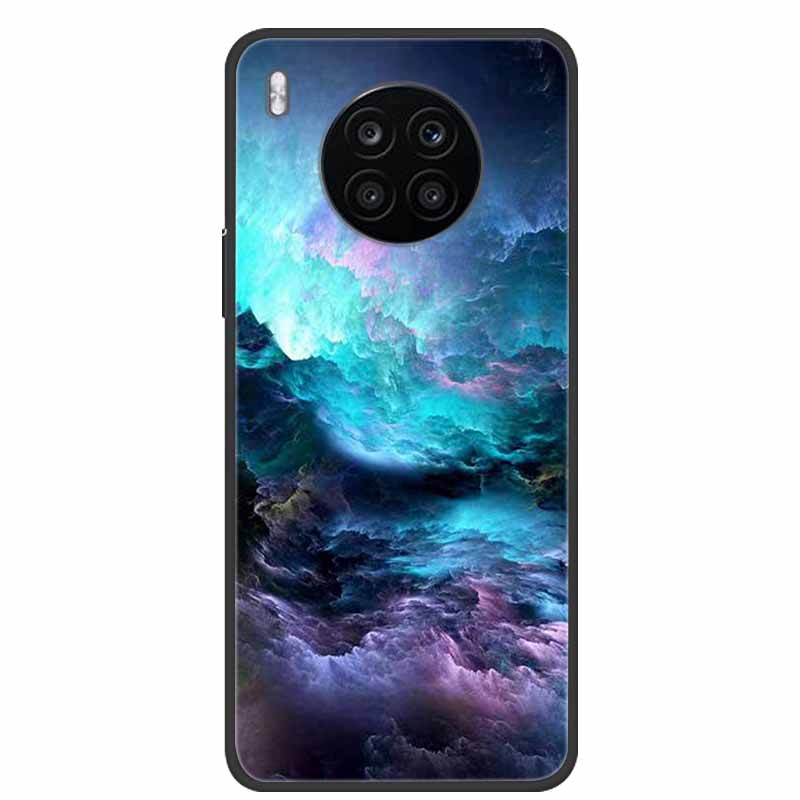 For Honor 50 Lite Case Shockproof Soft silicone TPU Back Cover For Huawei Honor 50 Lite Phone Cases Honor50 Lite Cute Cartoon