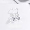 One-clar Hook Korean Version of Fashionable Geometric Ins Style Simple Versatile Earrings Zircon Stud Earrings