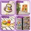Набор для рукоделия Pindou DIY из бобов, инструменты для мальчиков и девочек, игрушечные подарки, трехмерная сборка, добавка Coco