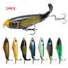 2 шт. Рыболовная приманка Высокое качество 17 г 10,5 см Приманка Lua Плавающий воблер Рыболовные снасти Рыболовная приманка (случайный)