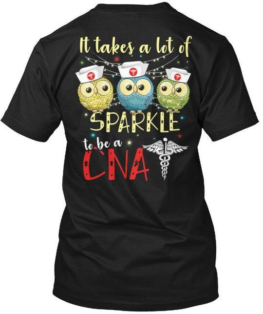 A Lot Of Sparkle To Be Cna T-Shirt Size S to 5XL