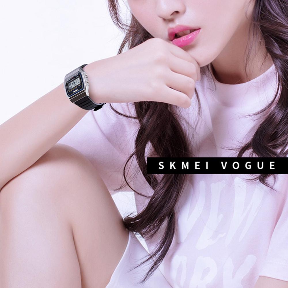 SKMEI 1412 Men Analog Digital Watch Fashion Casual Sports Wristwatch Time Display Alarm 5ATM