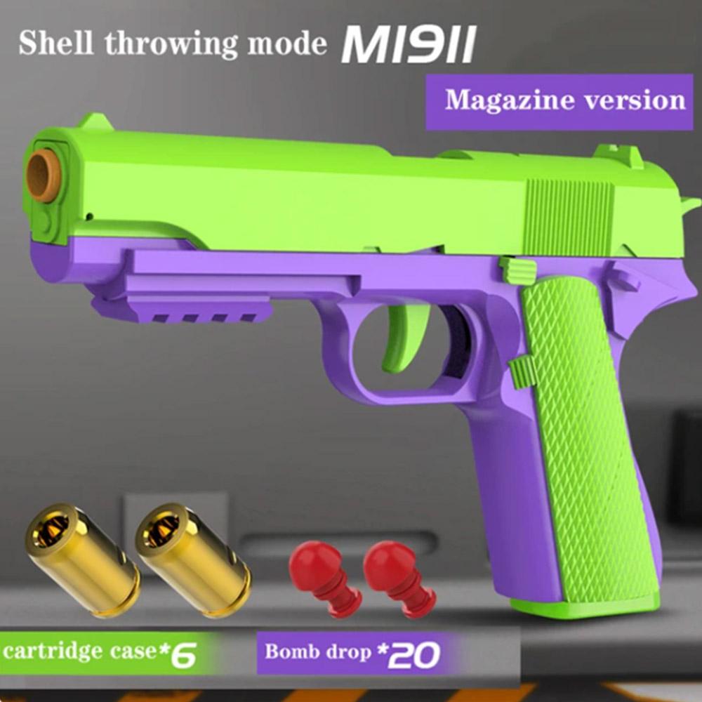 Игрушечное оружие Desert Eagle для мальчиков, детей, рождественский подарок, стрелялки, игрушки-стрелялки, игрушки для снятия стресса