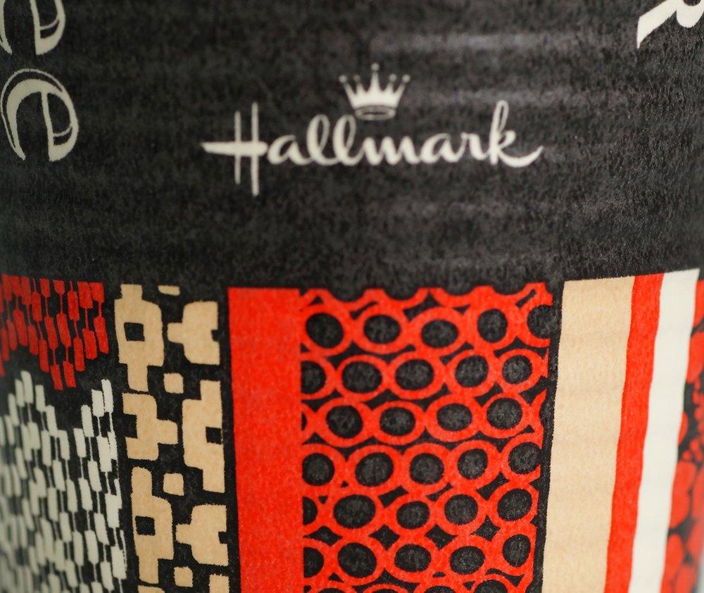 Коммерческие термоизолированные бумажные стаканы Sunnap, 260 мл, упаковка 50 штук, тисненые, дизайн Hallmark Cafe, градуировка объема, 3 цвета (Блики), Сделано в Японии,