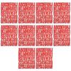Red Letter Stickers 2 Inch Alphabet Stickers Water Proofing Decals Mailbox Numbers  DIY