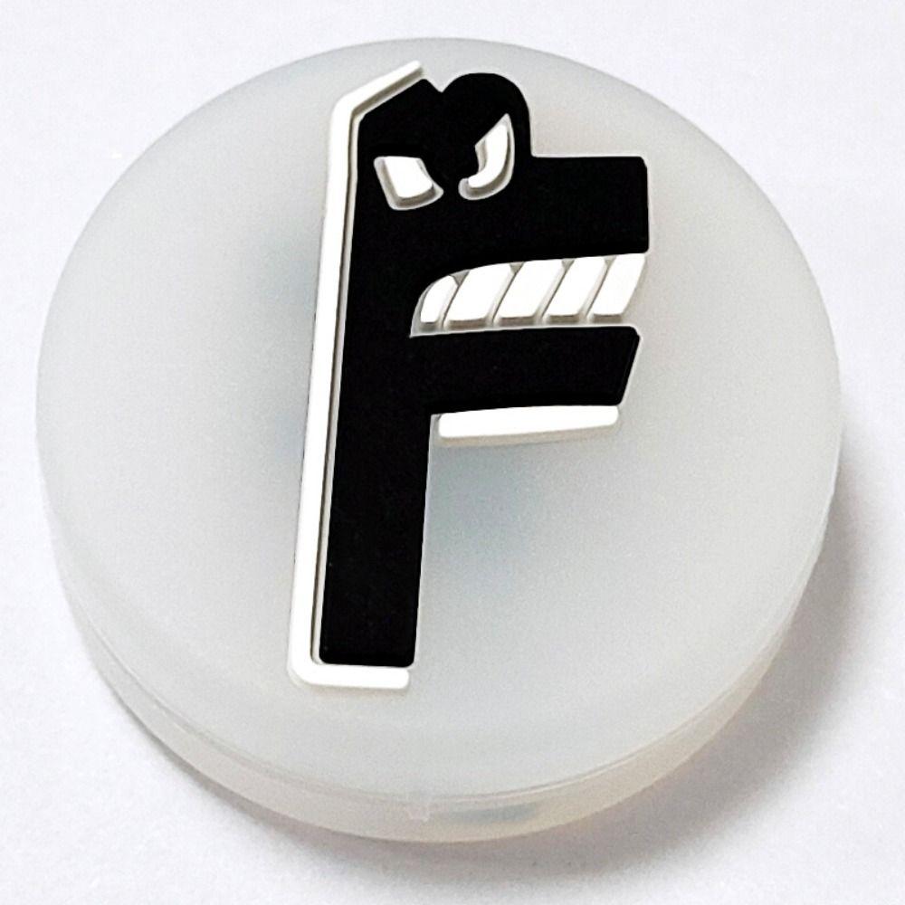 Силиконовый теннисный амортизатор с 26 английскими буквами, теннисная ракетка, амортизатор, ракетка для сквоша