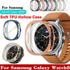 Защитный чехол для Samsung Galaxy Watch 8 Classic 46 мм, высококачественный мягкий ТПУ, полый, защитная крышка для Galaxy Watch 8 Classic