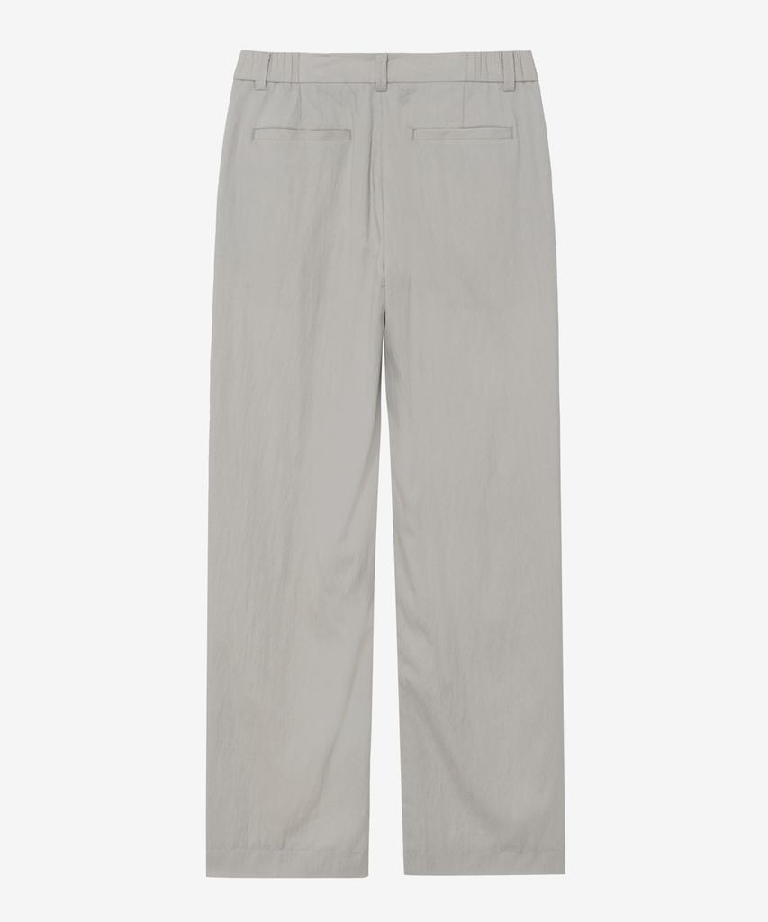 MINDBRIDGE [Couture] Wide Ribbed Elastic Waist Pants - 2 Colors