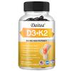 Daitea D3+K2 Softgels, 5000 IU, Calcium, B12, Zinc, 120 Caps