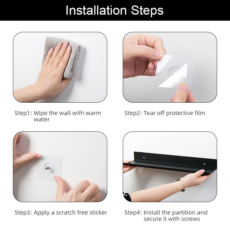 1pc Wall Mounted Basketball Medal Display Stand with Multiple Hooks, Perfect for Competitions and Sports, Used for Installing an