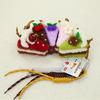 Cake Toy Plush Fill Doll Spring Festival Gift Toys Backpack Keychain Pendant