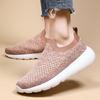 Woman Shoes Knitting Sock Sneakers Casual Breathable Wedge Women Lightweight Slip On New Comfortable Spring Mesh Sports Shoes