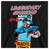 Marvel Comics Mens Legendary Grandad Captain America Corner Box T-Shirt