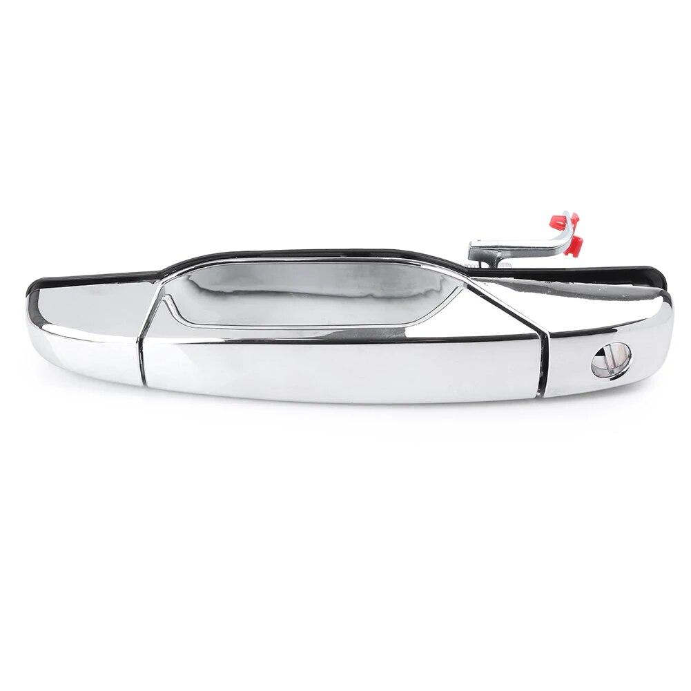 Auto Car Outside Exterior Door Handle For Chevy Cadillac Tahoe Gmc Yukon Sierra Denali Xl 2007-2013 Chrome Front Left LH Driver