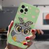 Для Iphone 13 12 Mini 11 14 Pro Max 14plus 13promax Защитный чехол с героями мультфильмов для девочек, подарки, милая сова для любителей, конфетный силиконовый чехол