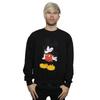 Disney Mens Mickey Mouse Angry Look Down Sweatshirt
