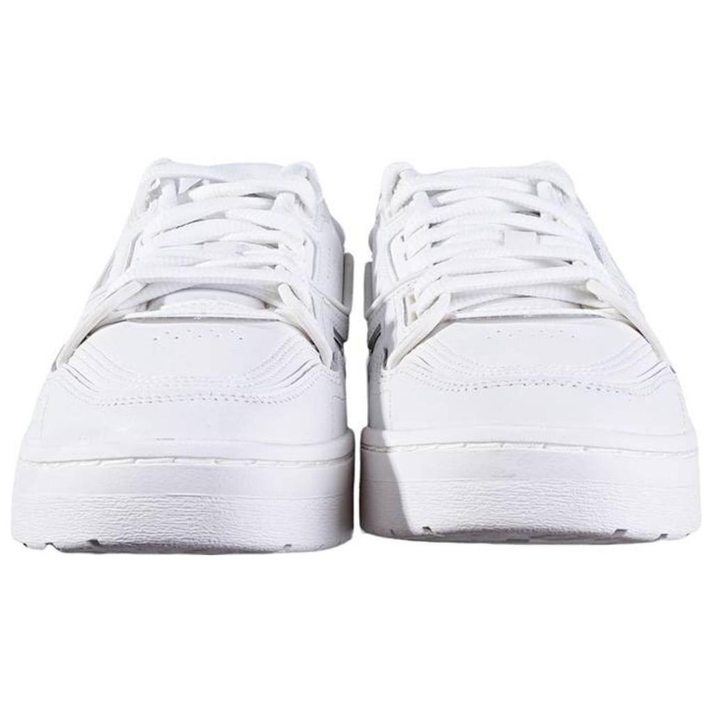 Li-Ning Модные универсальные толстые подошвы, увеличивающие высоту, нескользящие, амортизирующие, низкие кроссовки для скейтбординга, мужские кроссовки белого цвета AGCU031-3