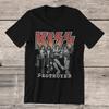 KISS Destroyer Классическая Хэви-метал Рок-группа Хлопковая футболка унисекс