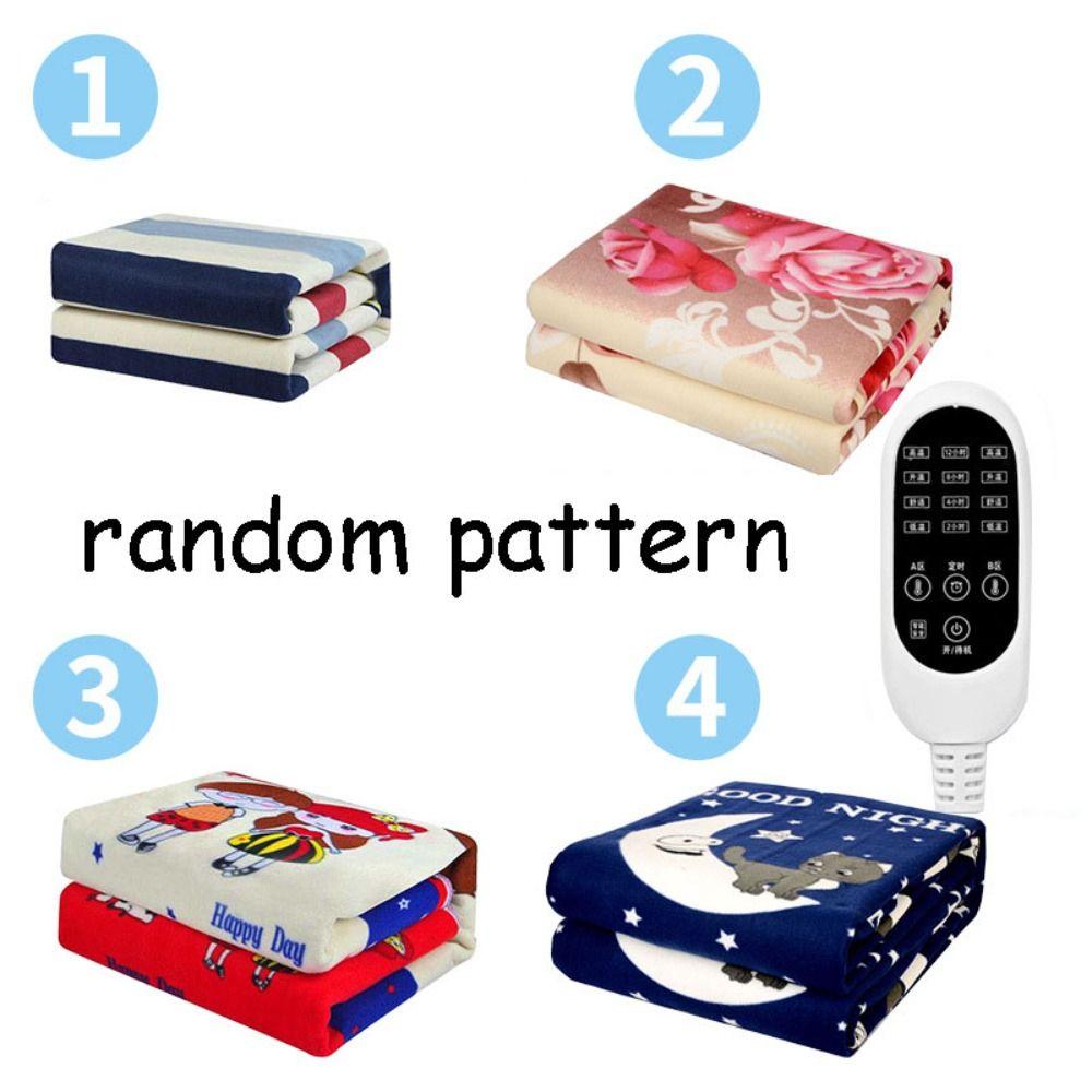 Безопасный для однозонного/двухзонного термостата Постельная принадлежность Одеяло с подогревом Зимние принадлежности Электрическое одеяло