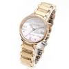 L Waterproof Mother-of-Pearl Solar Watch EM0929-81Y Women's Gold