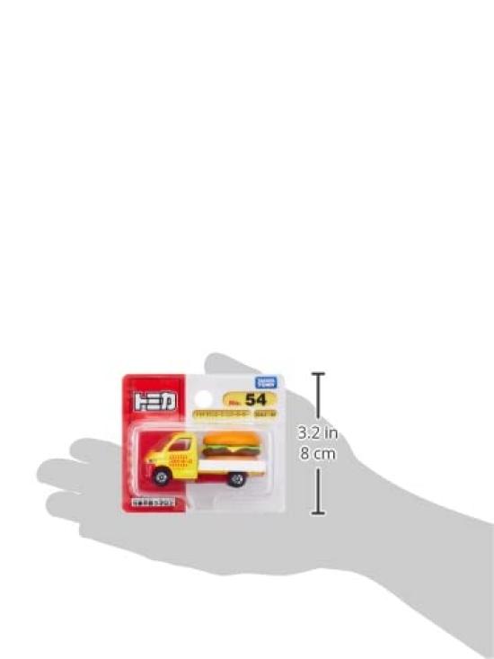 Takara Tomy Tomica 54 Toyota TownAce Hamburger Car Miniature Car Toy for ages 3 and up No. (Blister Pack)