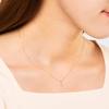 Vendome Necklace K18 Yellow Gold Single Diamond GGVN013840DI [Official] [VIH Aoyama]