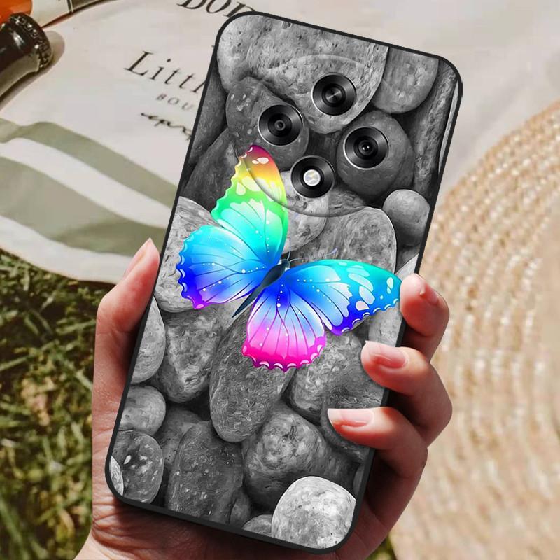 Для чехла Oppo Reno 12F Reno12 FS Роскошный расписной телефон Силиконовая задняя крышка Для Oppo Reno12 F 5G FS Чехлы Защитная оболочка Capas