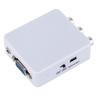 Удобный AV2VGA Конвертер AV2VGA RCA в VGA Выход VGA Адаптер AV в VGA Кабель-адаптер AV входа для приставки/VCD/DVD/Веб-камеры