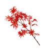 83 см Длина Имитация Кленовых Листьев Стебли Реалистичные Искусственные Кленовые Ветки Украшения Для Дома