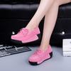 Модные женские кроссовки на толстой подошве, повседневная обувь, легкие, для походов на открытом воздухе, с плоским каблуком, удобные, одинарные туфли для женщин