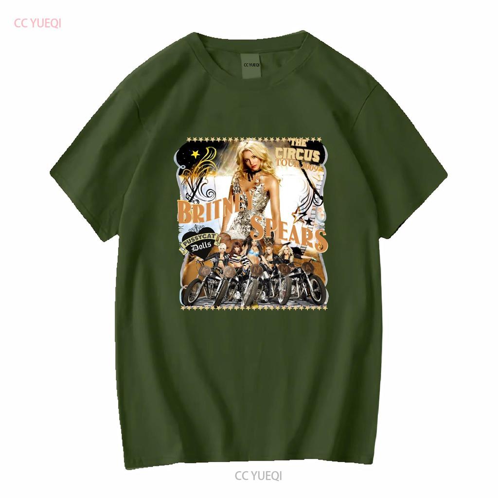 Редкая винтажная футболка Britney Spears Pussycat Dolls The Circus 2009 Tour 2000-е M с длинным или коротким рукавом винтажная Стираная Мягкая