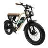 Onesport W66 20-inch Wide Tire Adult Electric Bike with 48V 13.5Ah Battery, 180kg Load Capacity, IPX4 Waterproof, Suitable for Urban Commuting