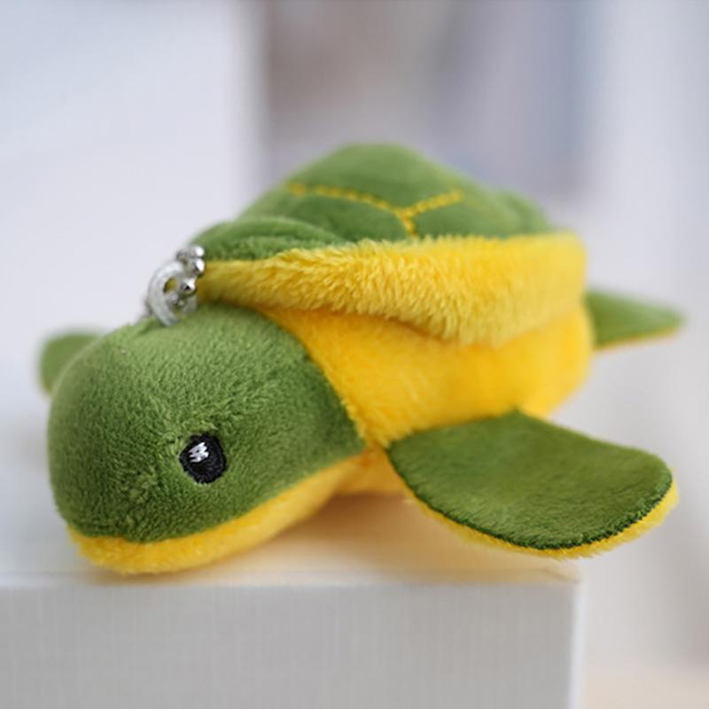 Милый мультяшный брелок с черепахой, анти-потеряшка, брелок для детей, кавайная мягкая игрушка, кукла, сумка, подвеска, украшения, аксессуары, подарки