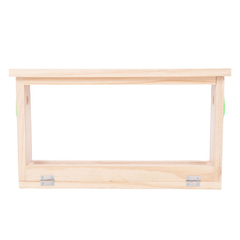 Ящик для разведения пчел, двухсторонняя акриловая доска, деревянный ящик для наблюдения за пчелиным ульем с вентиляционными отверстиями, пчеловодство