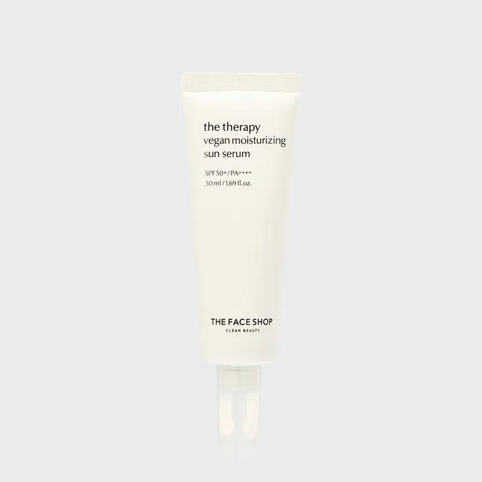 [1+1] The Face Shop The Therapy Веганская солнцезащитная сыворотка 50 мл