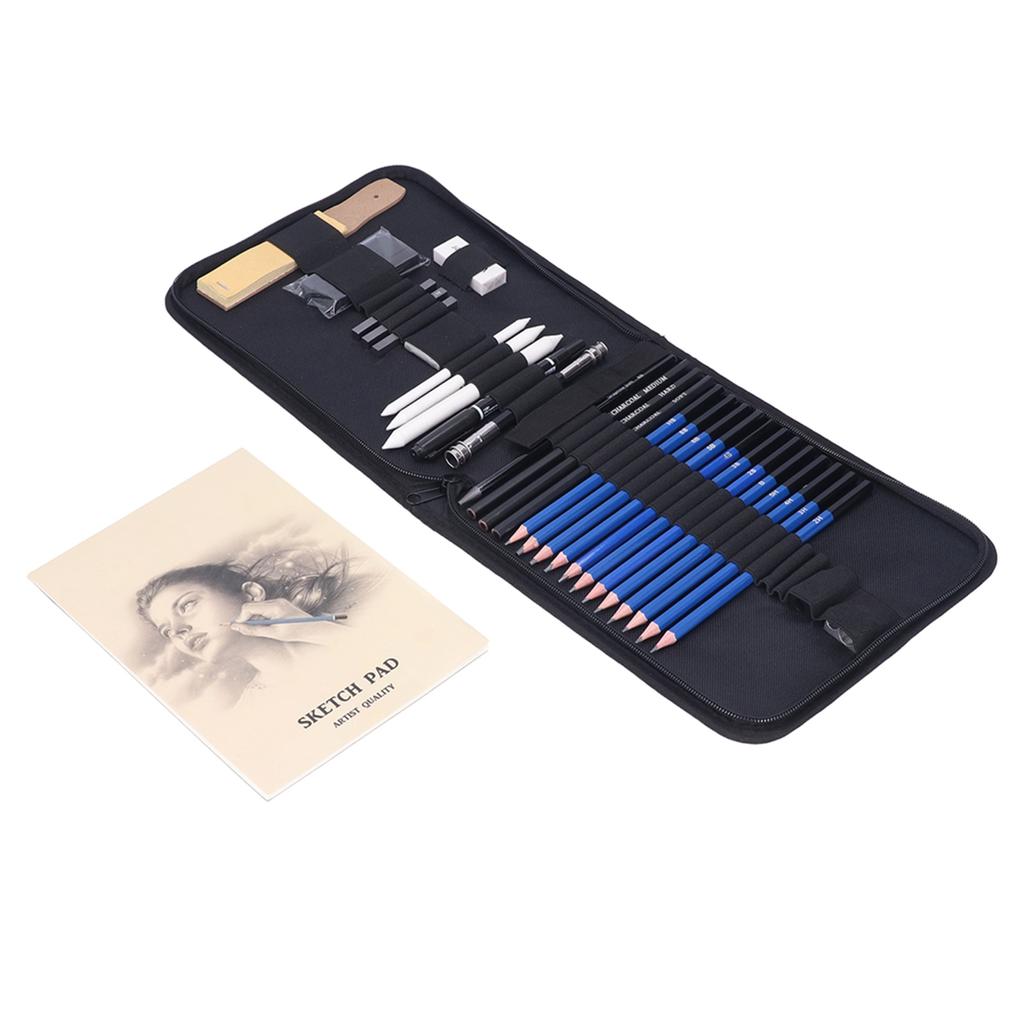 34 шт. набор карандашей для рисования альбом для рисования набор карандашей художественные принадлежности для начинающих студентов взрослых