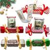 4-piece Christmas Surprise Money Pull Pouch DIY Cash Gift Pull Pouch Money Gift Holder Birthday Money Box for Cash Gift Pull