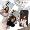 Чехол для телефона Мисс Германия D-Жасмин Шмид для Samsung S26, S25, S24, S23, S22, S30, S21, Ultra, Plus, FE 5G Черный Мягкий Чехол